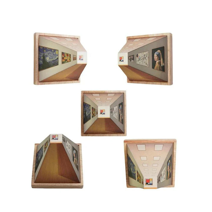 BowLift | DimenLamp - 3D LED Lamp - Modern Wall Decoration - Unique Gift Idea