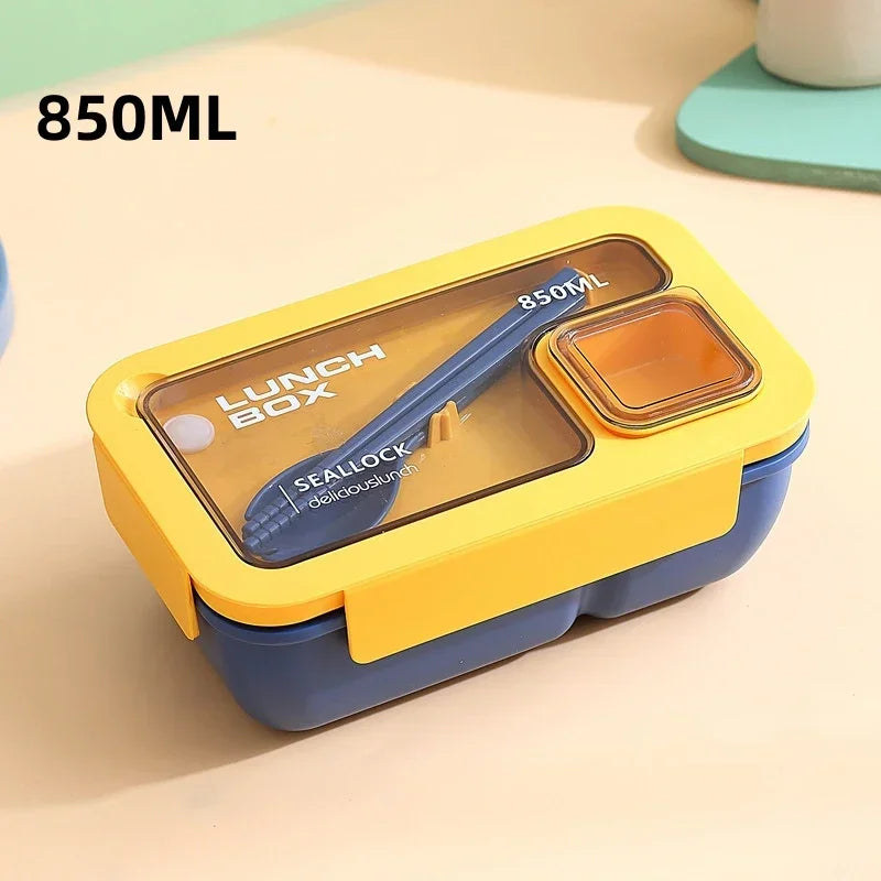 Bento Lunchbox for on the go with cutlery | Bowlift