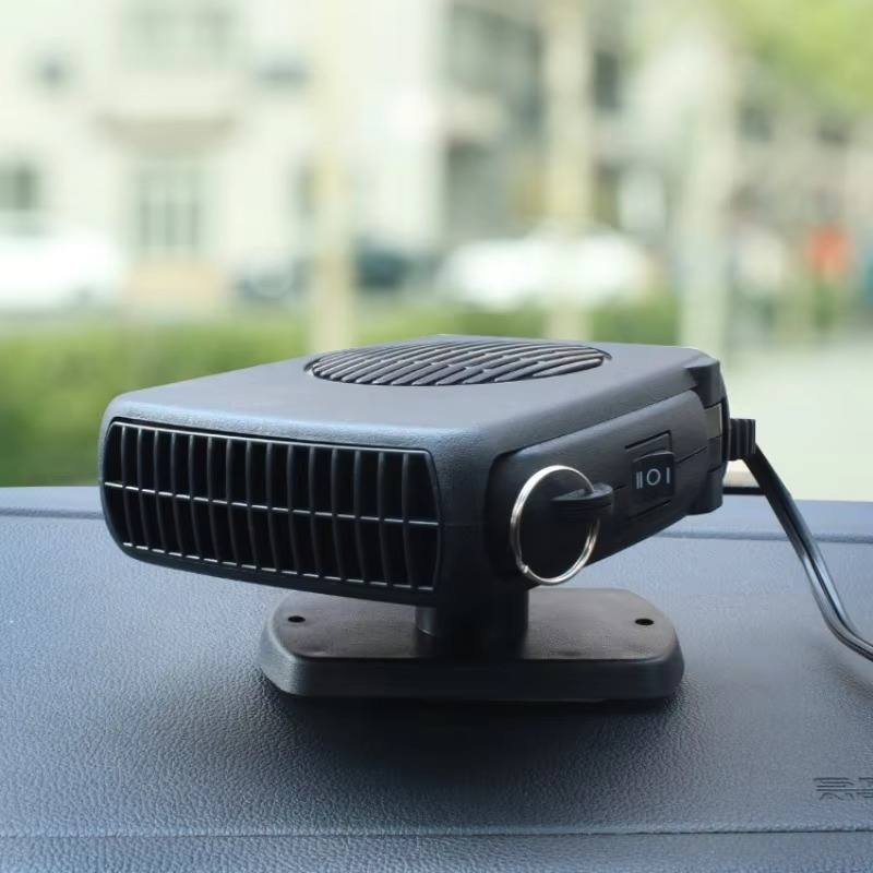 BowLift | Portable Car Heater and Defroster, 2-in-1 Heating and Cooling Fan for Windshield and Cab
