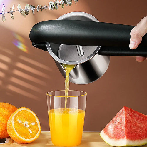 BowLift | Pressano Manual Juicer made of Stainless Steel | Patented Design | 50% Higher Juice Yield | For Citrus, Pomegranate & More