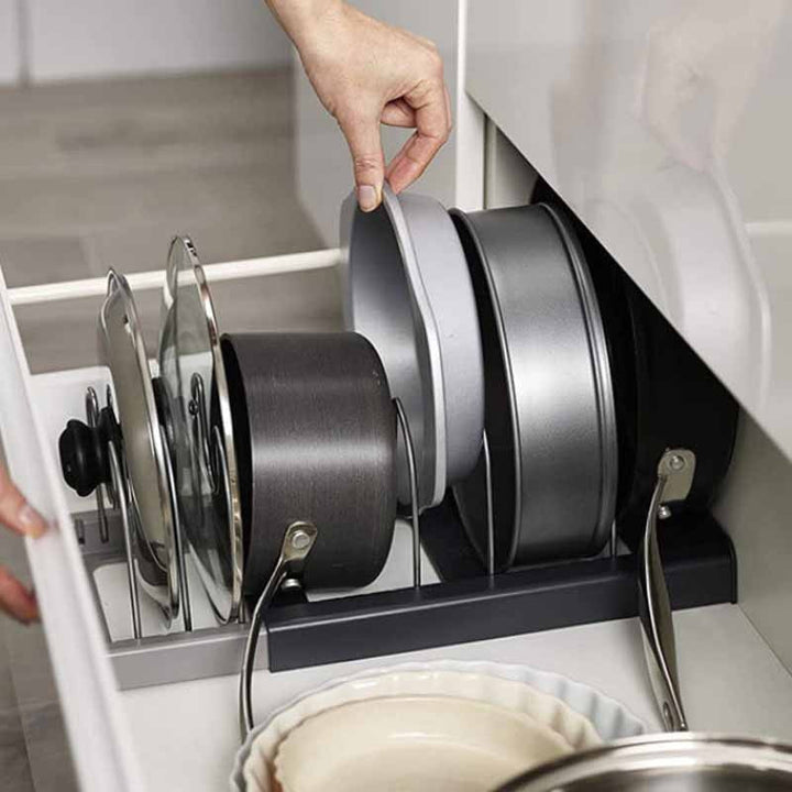 KitchenMaster Organizer - Solution for Cluttered Cabinets Bowlift