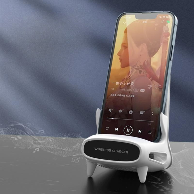 BowLift | Space Chair Phone Holder Wireless Charging Station