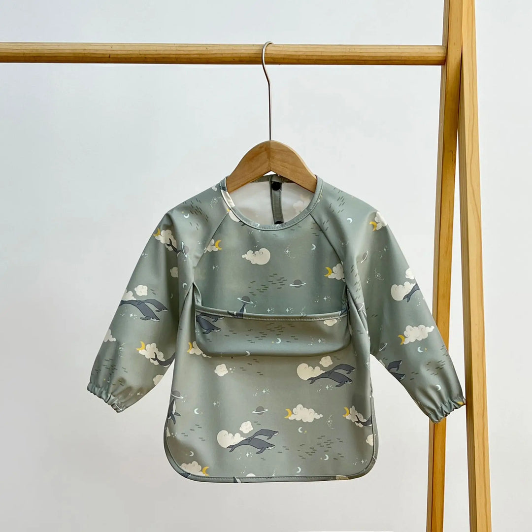 BowLift | Long-sleeve waterproof art apron for children