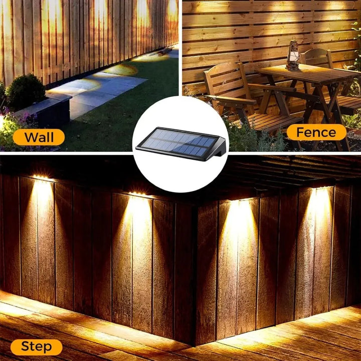 BowLift | EcoRadiance Solar Accent Lights 2-Piece Set | Outdoor Lighting | Energy Efficient | Decorative Light for Garden & Terrace