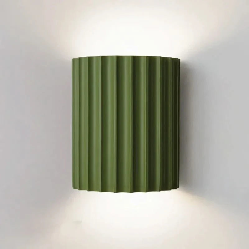 BowLift | LumeSculpt Modern Resin LED Wall Light