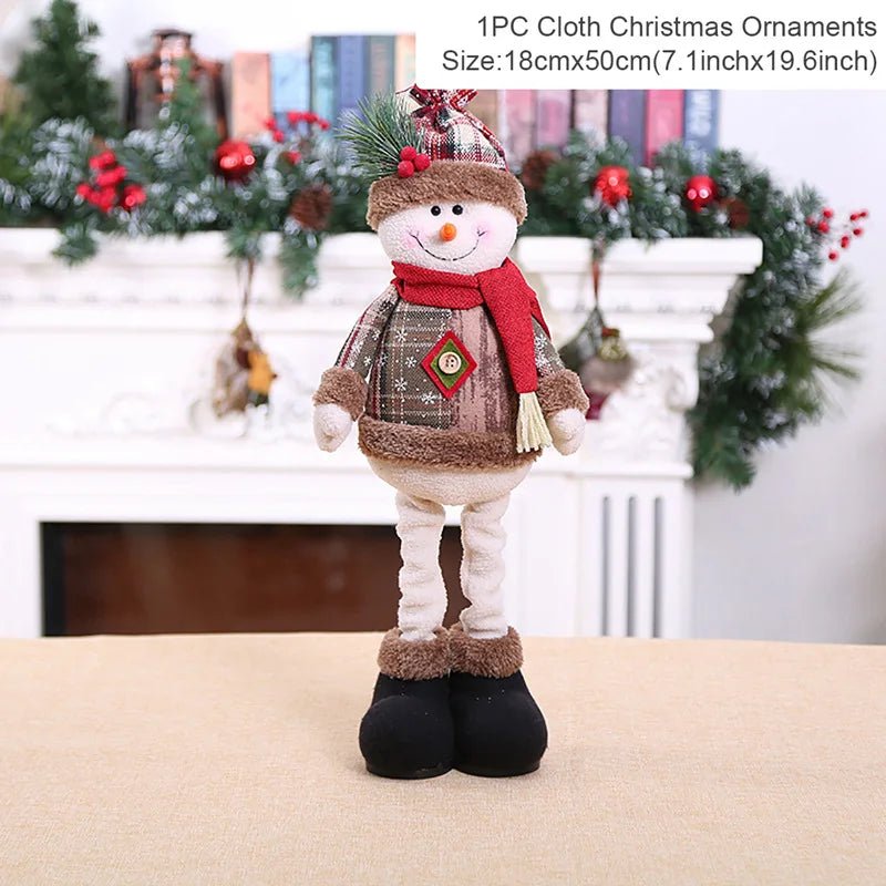 BowLift | Stylish Festive Santa Claus Doll for Elegant Holiday Decoration