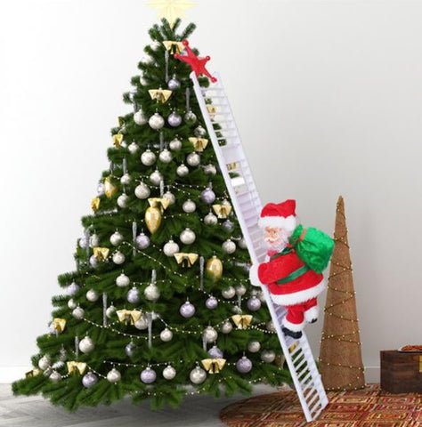BowLift | Musical climbing Santa Claus for festive mood