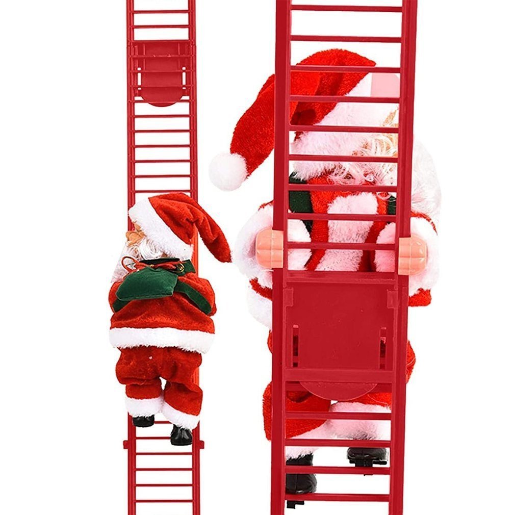 BowLift | Musical climbing Santa Claus for festive mood