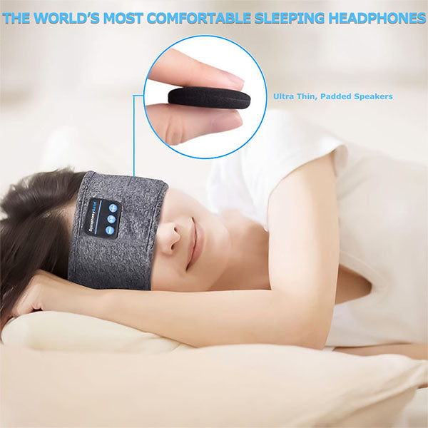 BowLift | SymphonyBand Sleepband with Wireless Headphones – Comfortable Sleeping & Relaxing