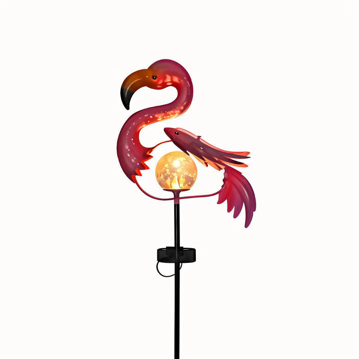 Solar Flamingo Lawn Light - Outdoor Garden Waterproof