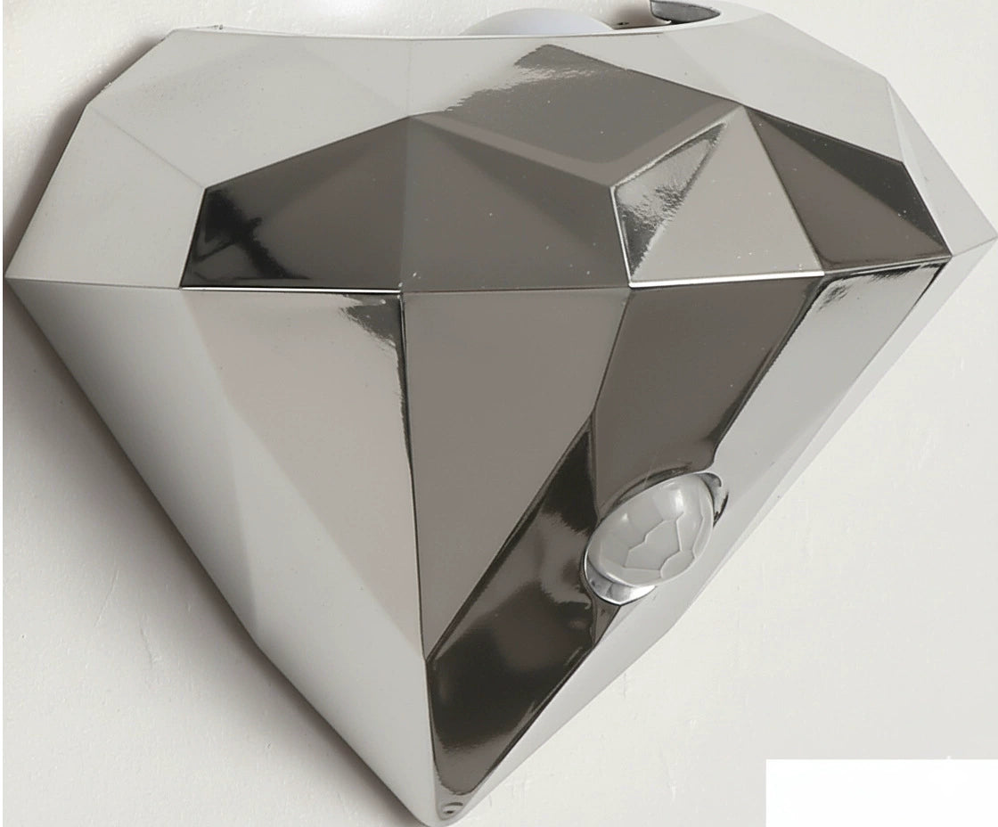 Premium Diamond Wall Lamp Night Light Motion-Sensing Magnetic Dimmable