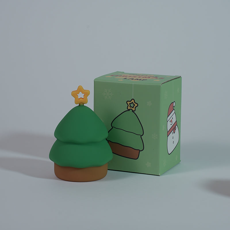 Creative Holiday Silicone Snowman Night Light