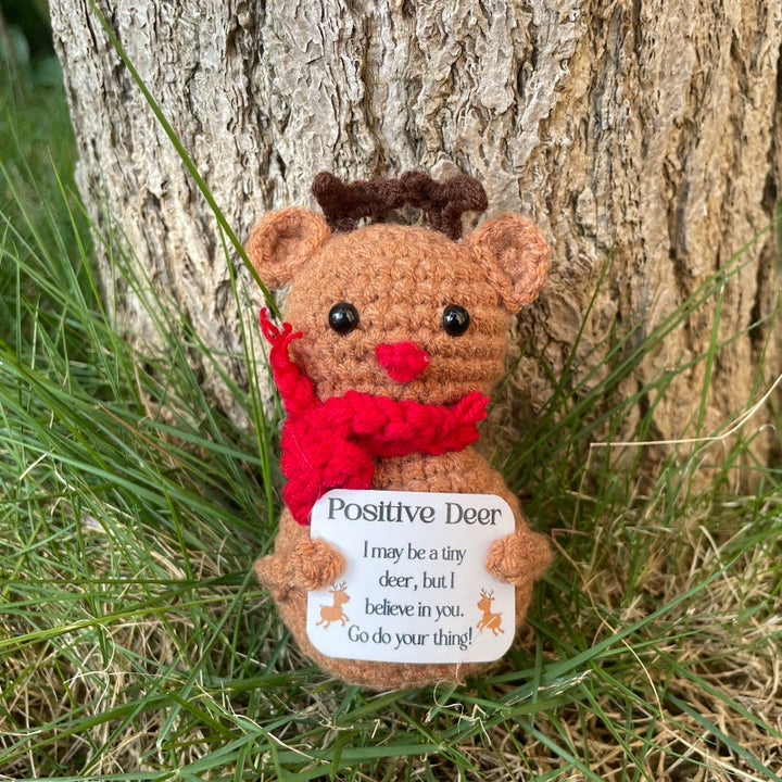 Handmade Crochet Wool Santa Claus Ornament