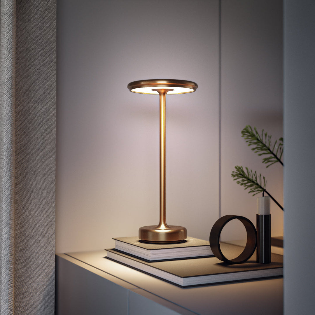 Copenhagen - Wireless LED TaBowlifte Lamp with DimmaBowlifte Lighting, SuitaBowlifte for Indoor and Outdoor | Bowlift