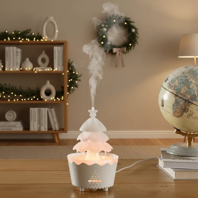 BowLift | Christmas Tree Scent Diffuser with Adjustable Mist and LED Light