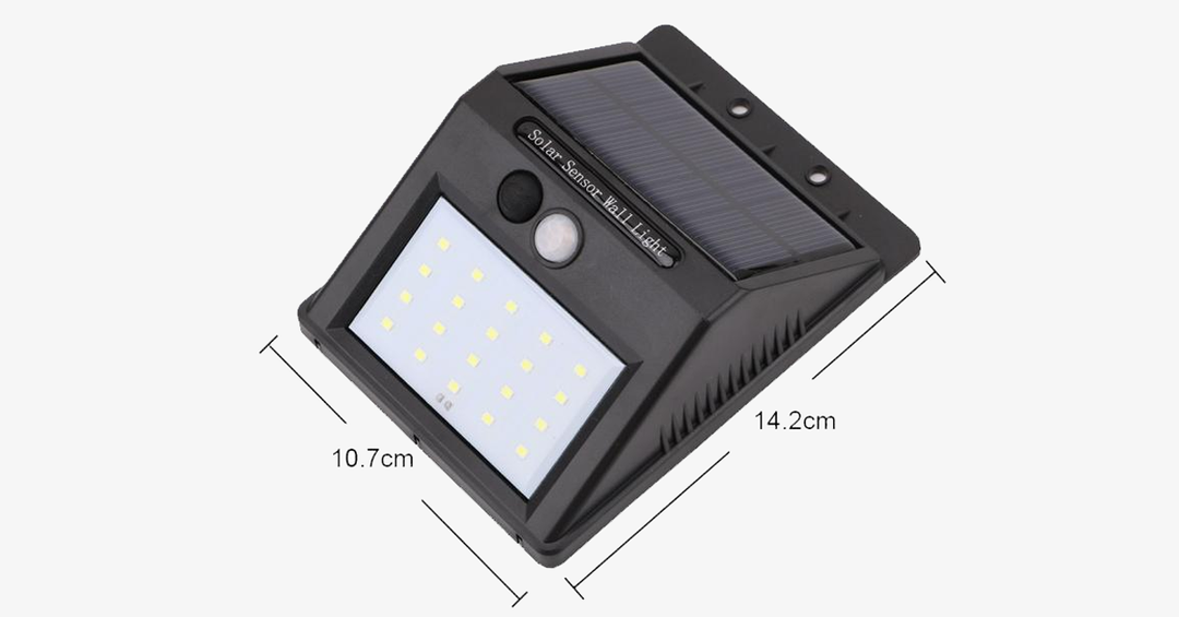 BowLift | Solar LED Sensor Wall Lamp – Do your part for the environment and increase safety in your area