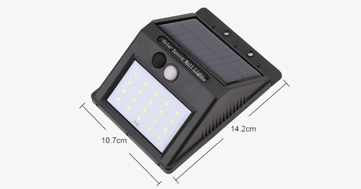 BowLift | Solar LED Sensor Wall Lamp – Do your part for the environment and increase safety in your area