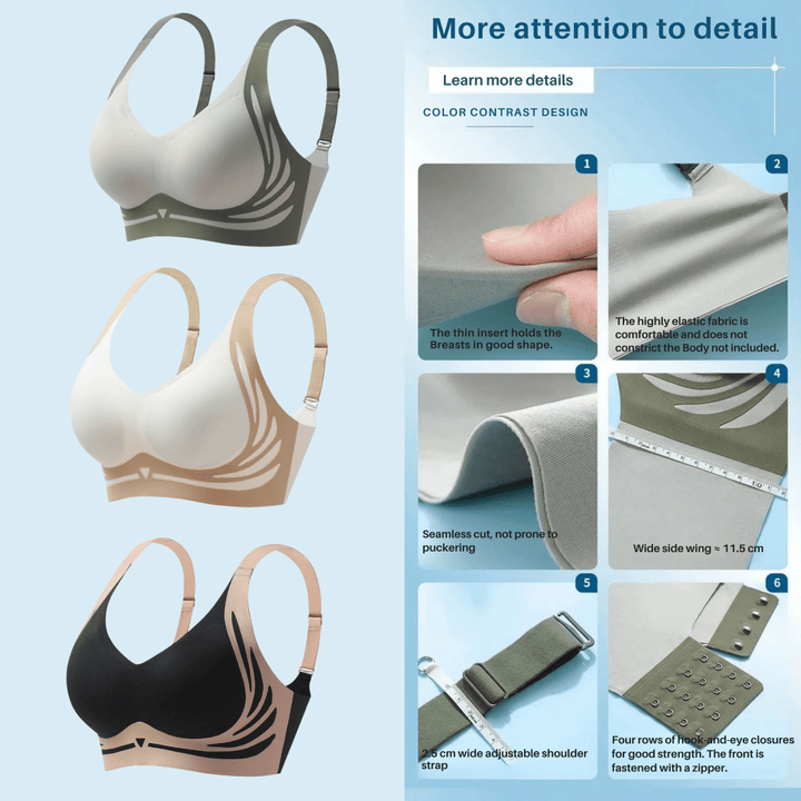 BowLift | Wireless Bra for All-Day Comfort and Support