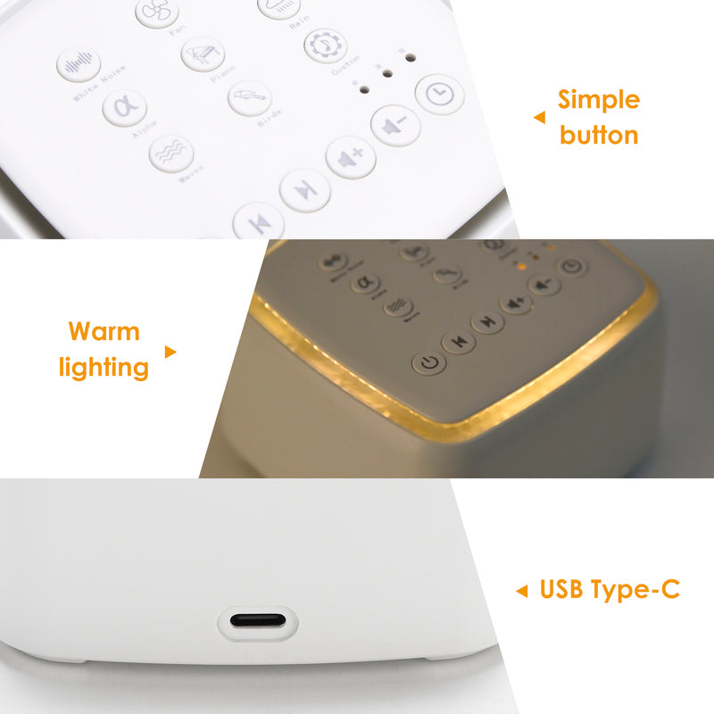 BowLift | Green- & White-Noise Sleep Machine for Deep Sleep