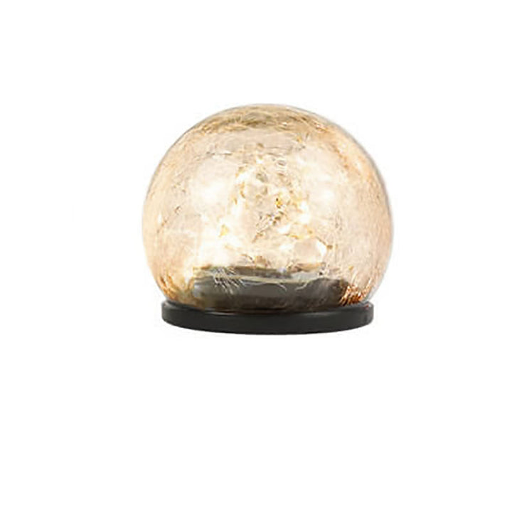 Solar Modern Minimalist Glass Floor Decoration LED Outdoor Landscape Light | Bowlift