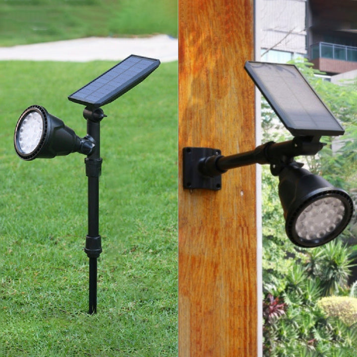 Contemporary Industrial ABS Solar Waterproof LED Spotlight Lawn Insert Light For Outdoor Patio | Bowlift