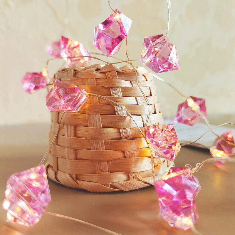 BowLift | Creative Irregular Gems String Lights Acrylic LED Decorative String Lights