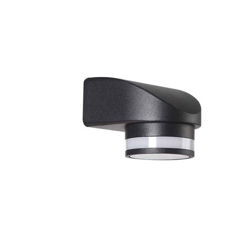 Modern Cylindrical Die-Cast Aluminum LED Waterproof Outdoor Garden Wall Light | Bowlift
