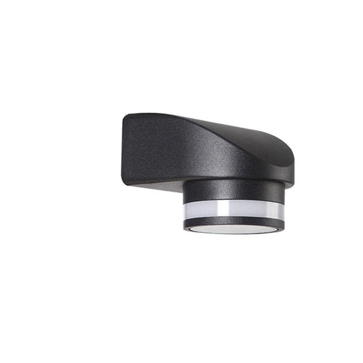 Modern Cylindrical Die-Cast Aluminum LED Waterproof Outdoor Garden Wall Light | Bowlift