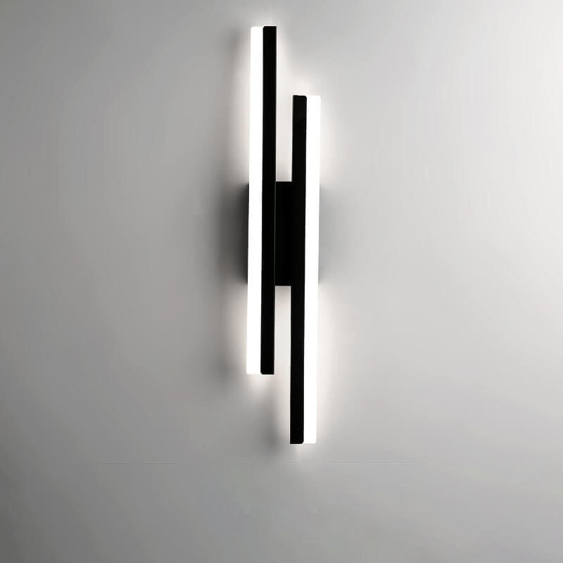 BowLift | LuxLine Modern LED Wall Lamp | Minimalist Design | Iron & Acrylic | Dimmable Light