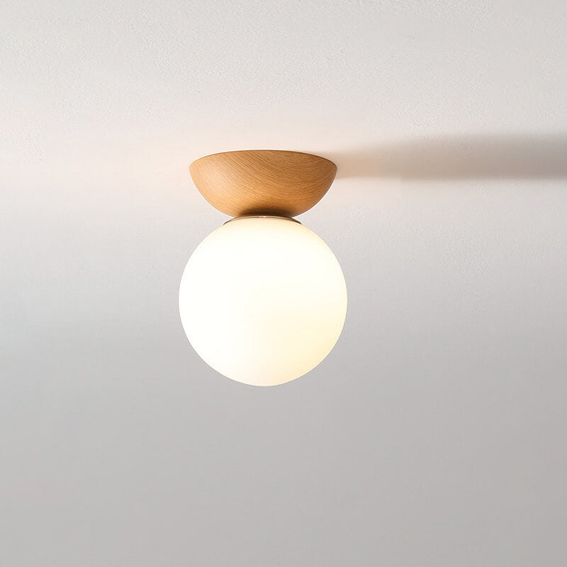 BowLift | LogLight | Japanese ceiling light with adjustable light