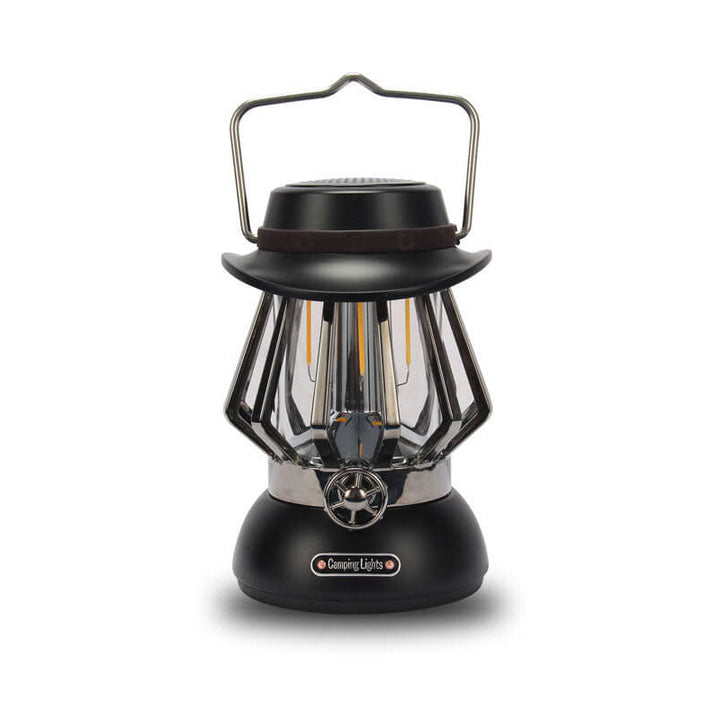 Modern Handheld Metal Texture Camping LED Outdoor Light | Bowlift