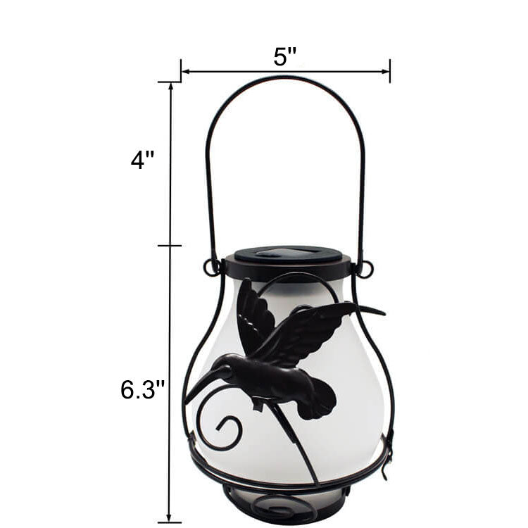BowLift | Solar Retro Lantern LED Decorative Outdoor Waterproof Garden Hanging Light