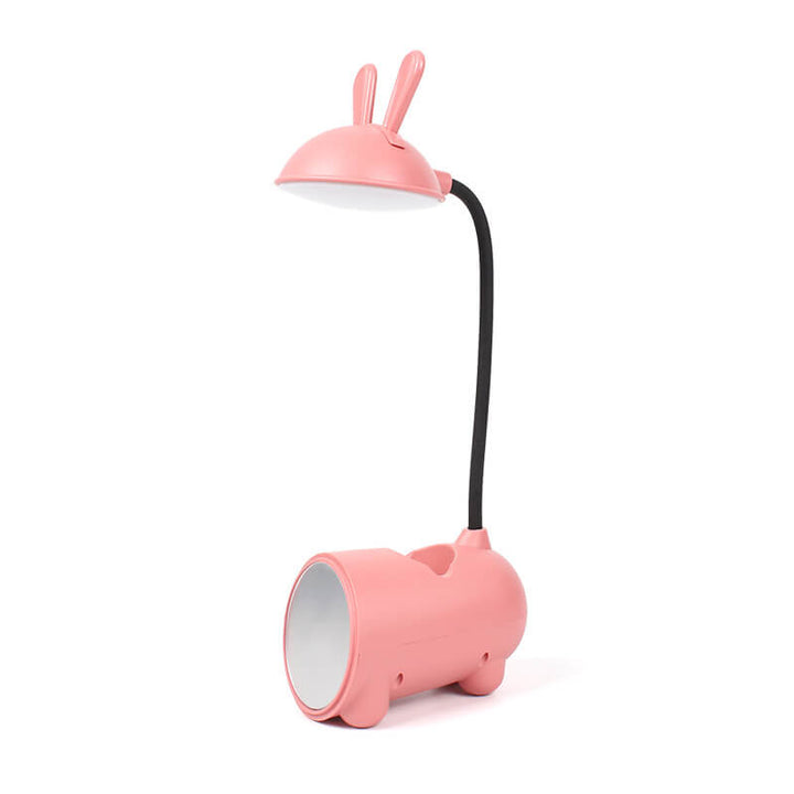 BowLift | LED Desk Lamp Rabbit | USB & Touch | With Pen Holder | Pink, Green, Blue