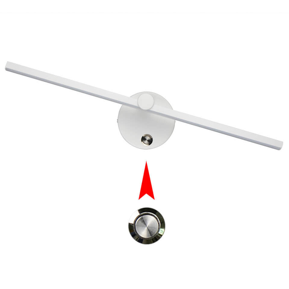 BowLift | Nordic Minimalist Aluminium Long Bar Switch LED Mirror Wall Light Lamp