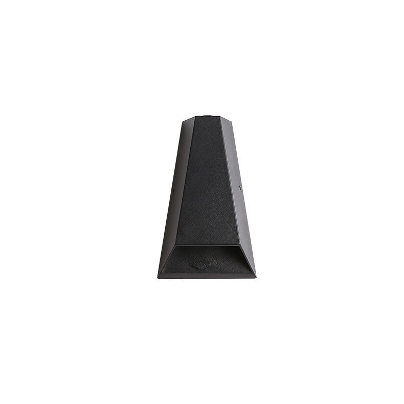 Outdoor Modern Column Geometry LED Waterproof Wall Sconce Lamp | Bowlift