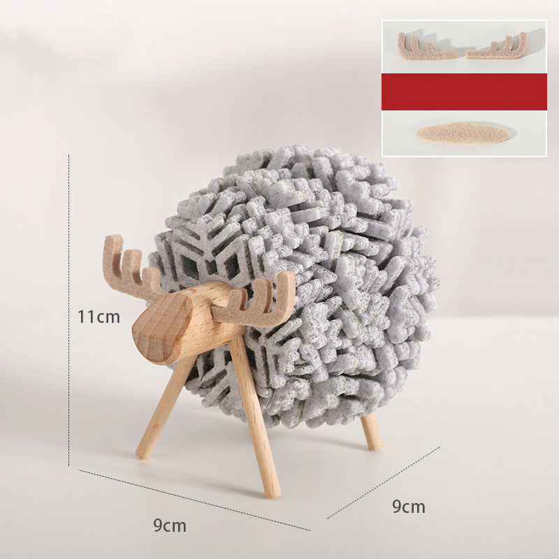 BowLift | Felt Sheep Coaster Set