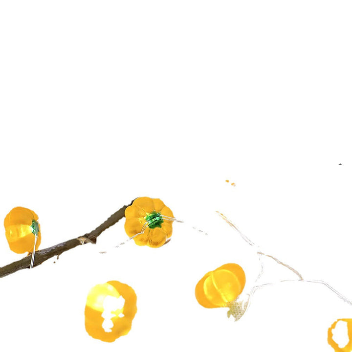BowLift | Modern Thanksgiving Maple Acorn Pumpkin Decoration 30 LED String Lights