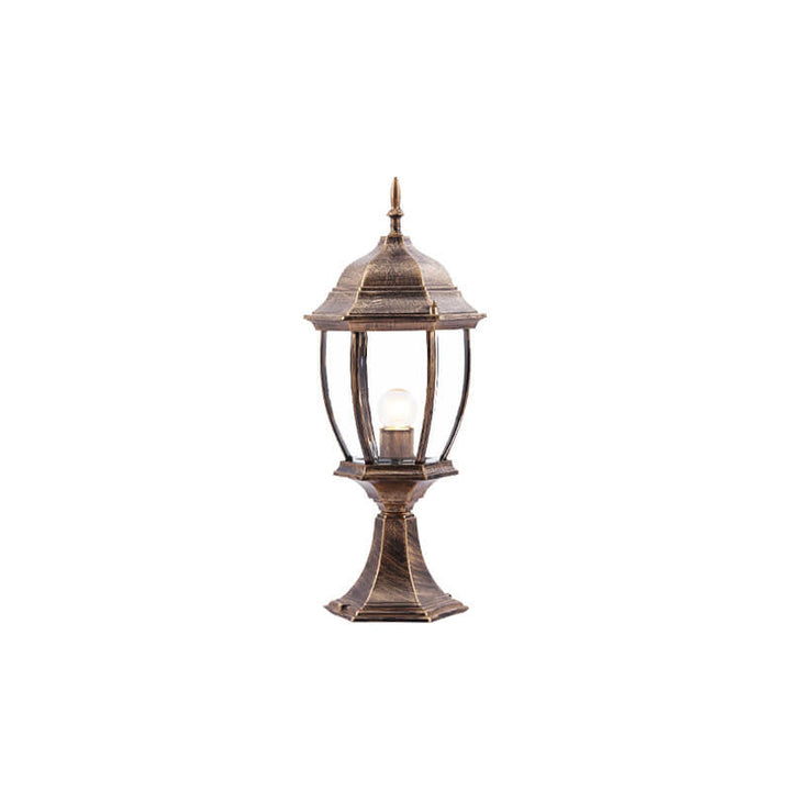 Outdoor Solar Waterproof Aluminum Glass 1-Light Lawn Landscape Light | Bowlift