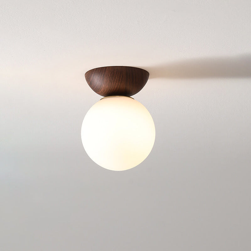 BowLift | LogLight | Japanese ceiling light with adjustable light