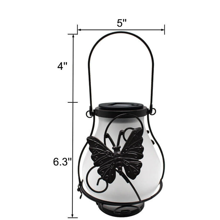 BowLift | Solar Retro Lantern LED Decorative Outdoor Waterproof Garden Hanging Light