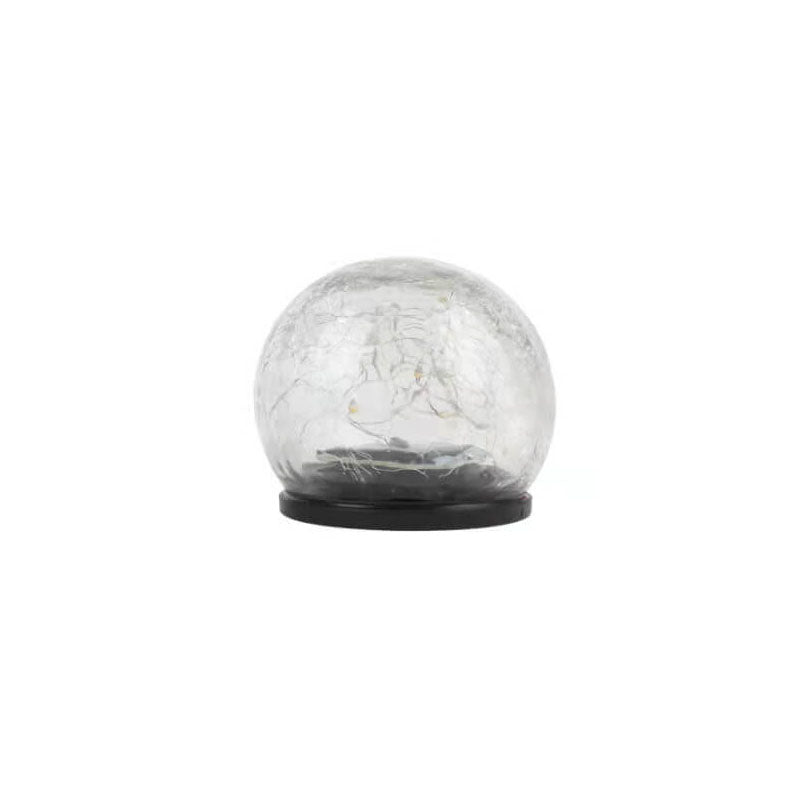Solar Modern Minimalist Glass Floor Decoration LED Outdoor Landscape Light | Bowlift