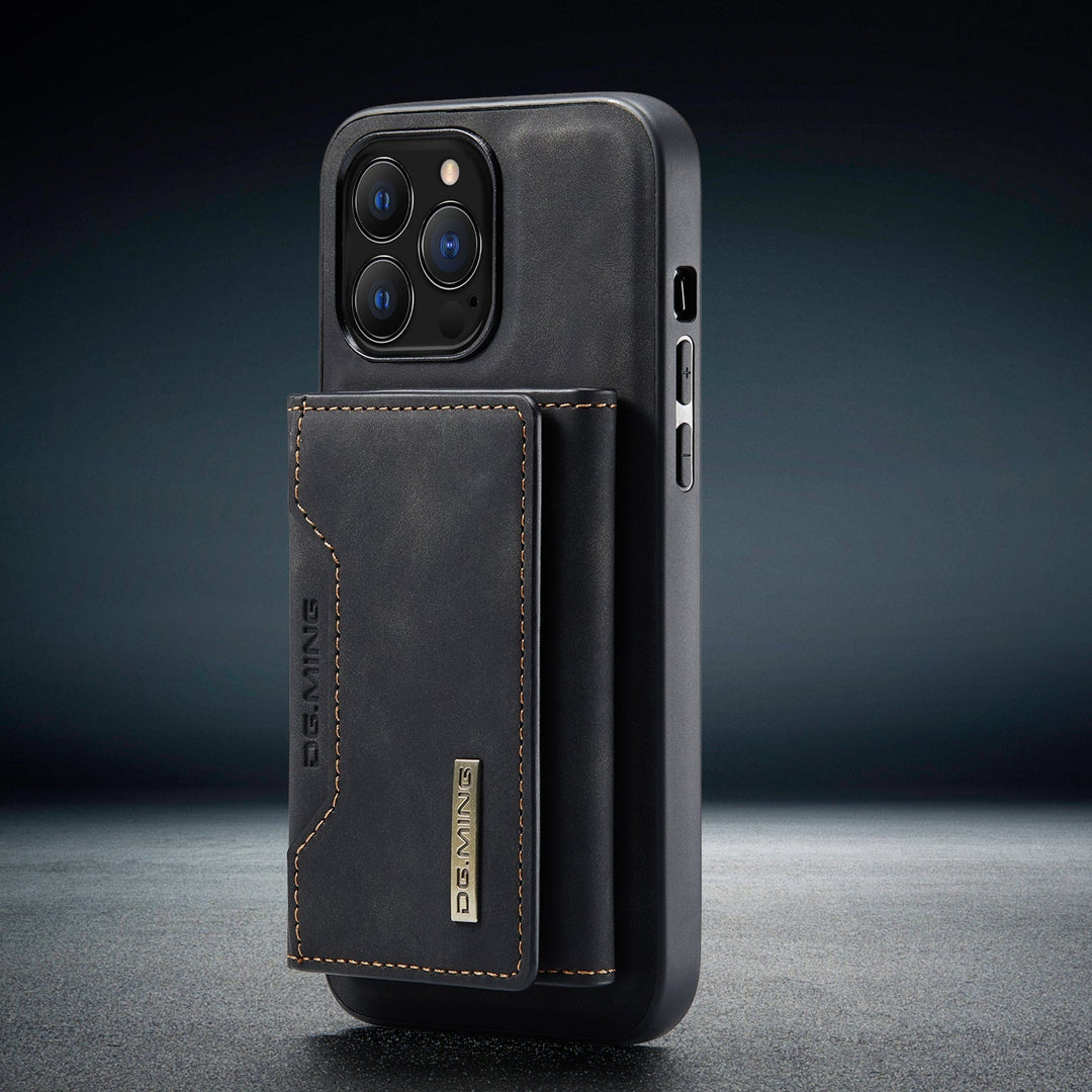 BowLift | 2 in 1 detachable leather wallet case for iPhone