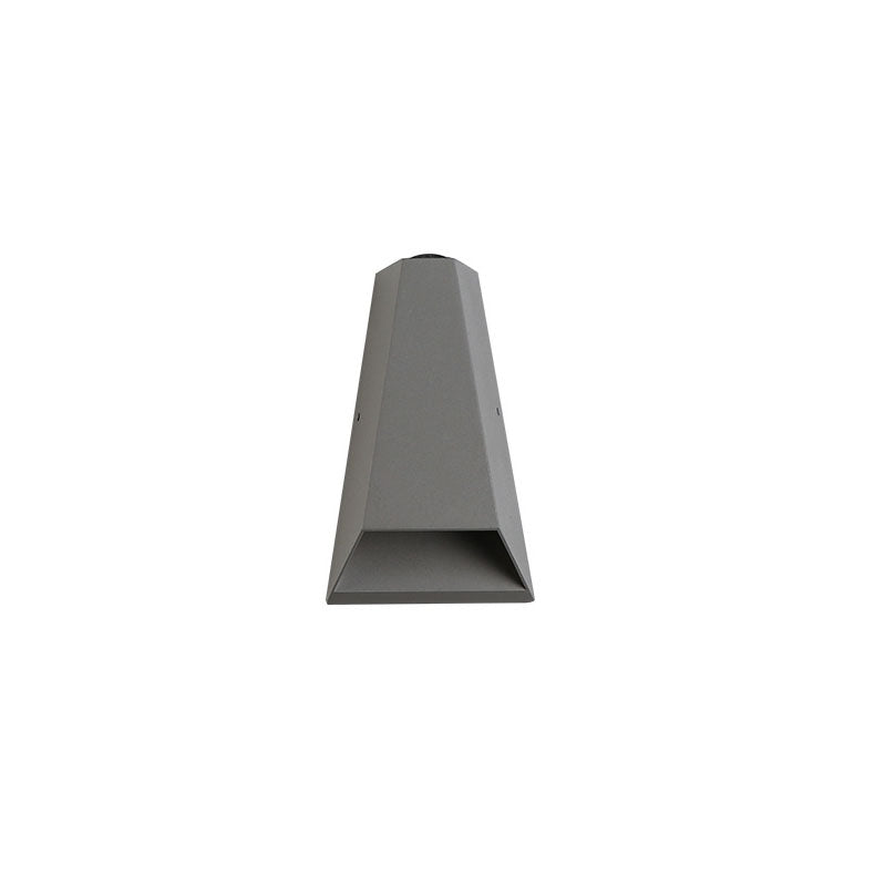 Outdoor Modern Column Geometry LED Waterproof Wall Sconce Lamp | Bowlift