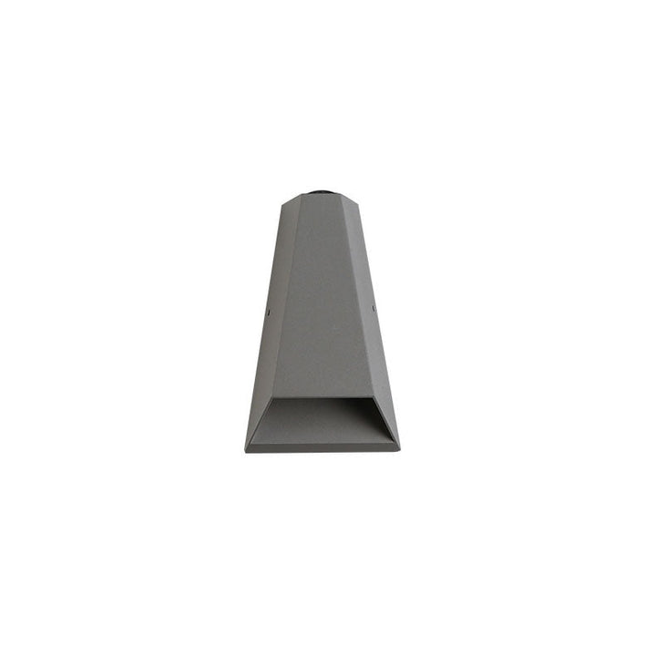 Outdoor Modern Column Geometry LED Waterproof Wall Sconce Lamp | Bowlift