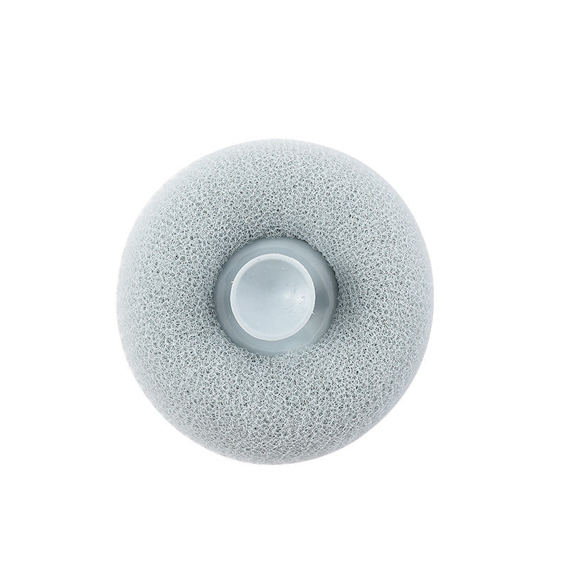 BowLift | Super soft bath ball with suction cup with sunflower