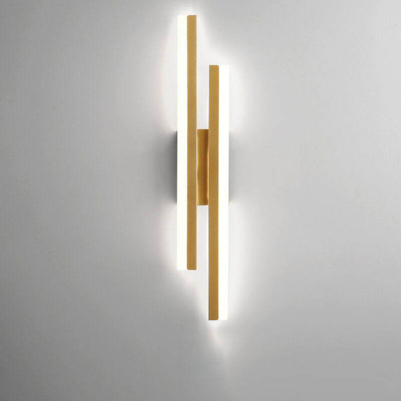 BowLift | LuxLine Modern LED Wall Lamp | Minimalist Design | Iron & Acrylic | Dimmable Light