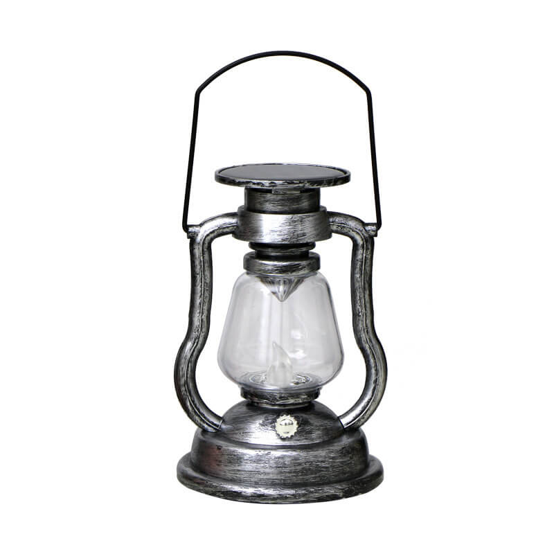 Solar Retro Kerosene Lamp Horse Lamp LED Outdoor Garden Patio Decoration Portable Flame Candle Light | Bowlift