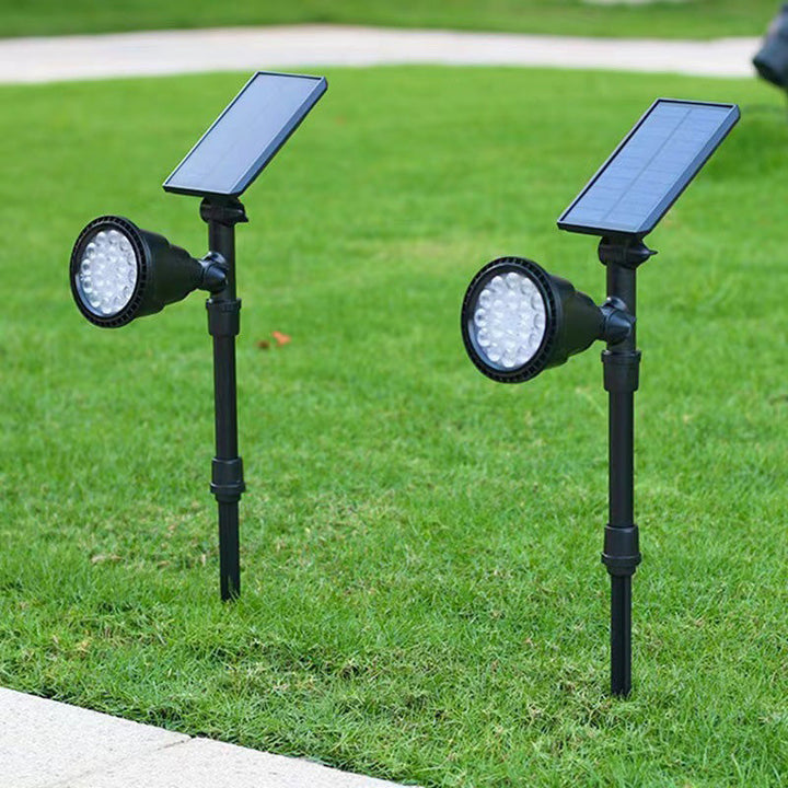 Contemporary Industrial ABS Solar Waterproof LED Spotlight Lawn Insert Light For Outdoor Patio | Bowlift