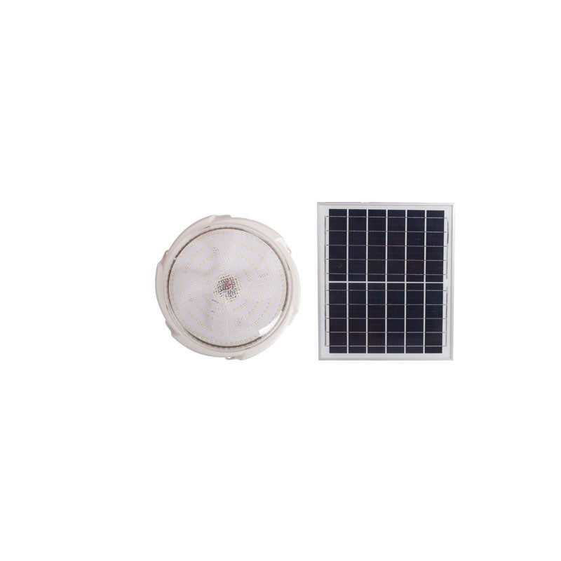 Modern Round Solar LED Remote Control Outdoor Indoor Flush Mount Lighting | Bowlift