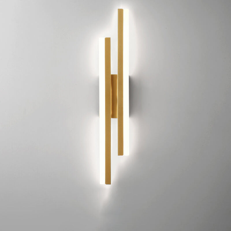 BowLift | LuxLine Modern LED Wall Lamp | Minimalist Design | Iron & Acrylic | Dimmable Light